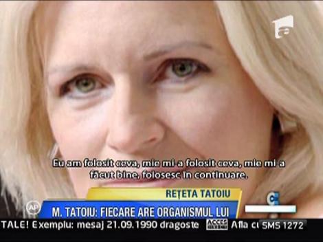 M. Tatoiu se apara: "Fiecare cu organismul lui, la mine a functionat"