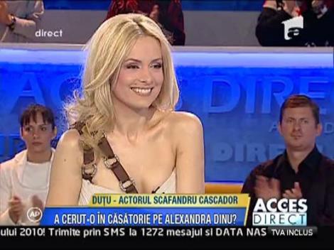 A cerut-o in casatorie pe Alexandra Dinu?