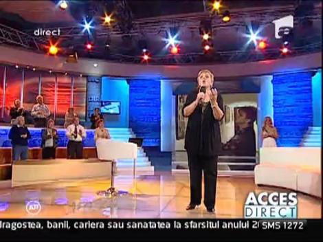 Ionela Prodan a cantat la Acces Direct