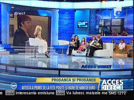 Ionela Prodan, la 63 de ani, a primit cadouri de 6000 de euro