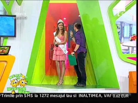 Razvan a defilat pentru Miss Teenager