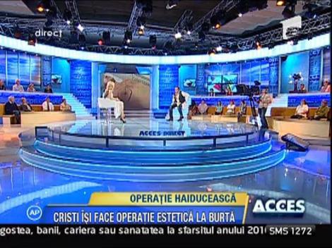 Cristi de la Haiducii isi face operatie estetica la burta