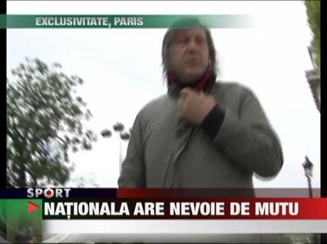 I. Nastase: Nationala are nevoie de Mutu