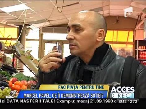 Marcel Pavel face piata de dragul sotiei