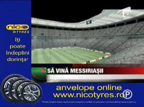 Messi si Higuain, cu Argentina la Bucuresti