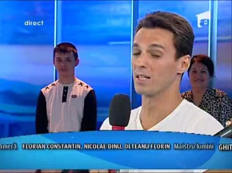 Mircea Badea danseaza breakdance