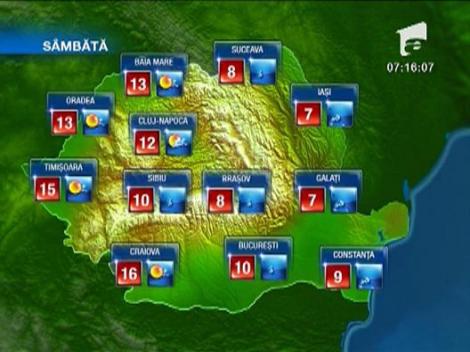 Vremea zilei de 9 octombrie