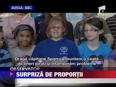 Jack Sparrow, in vizita la scoala