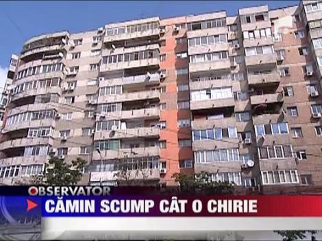 Camin scump cat o chirie