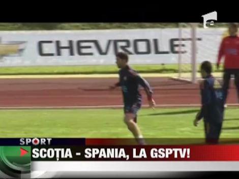 Scotia - Spania, la GSP TV