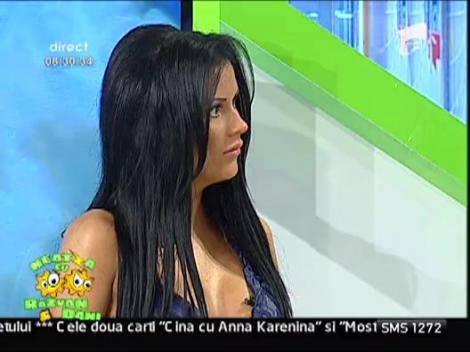 Daniela in top cu rubrica meteo