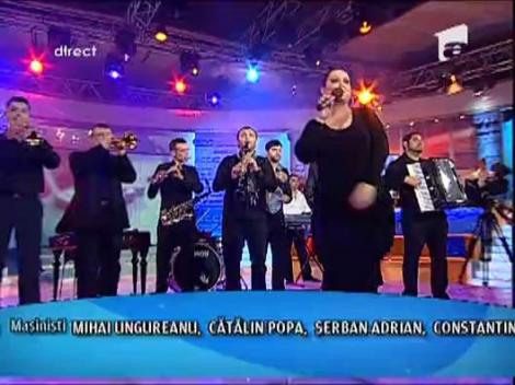Monica Anghel a cantat la Acces Direct