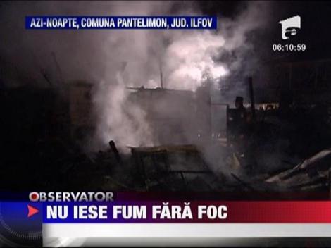 Casa in flacari in Pantelimon