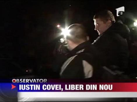 UPDATE / Iustin Covei, liber din nou