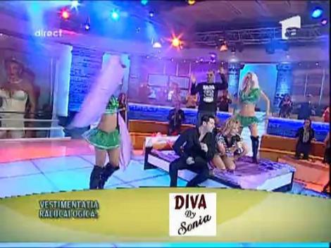 Daniela Gyorfi si Cristi Dules au cantat la Acces Direct