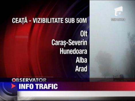 Ceata - vizibilitate sub 50m