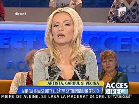 Ruda cu vecina, dar este de partea Mihaelei Mihai