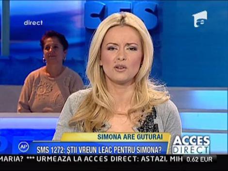 Vicoveanca ii ofera Simonei un leac pentru guturai