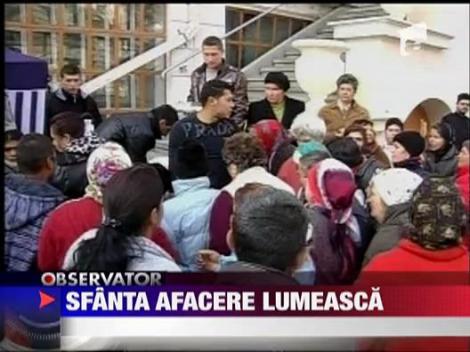 Sfanta afacere lumeasca! Sfanta Parascheva!