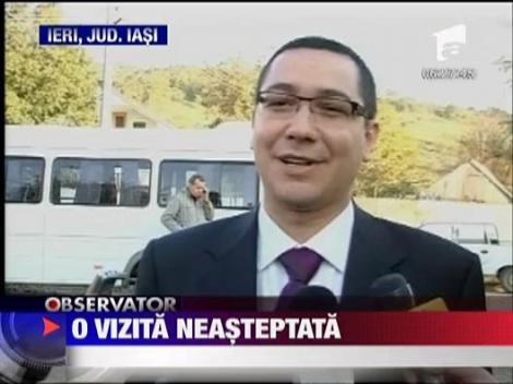 Ponta in vizita la tanarul care i-a sarit in ajutor la raliu