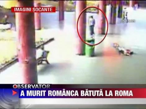 A murit romanca batuta la Roma