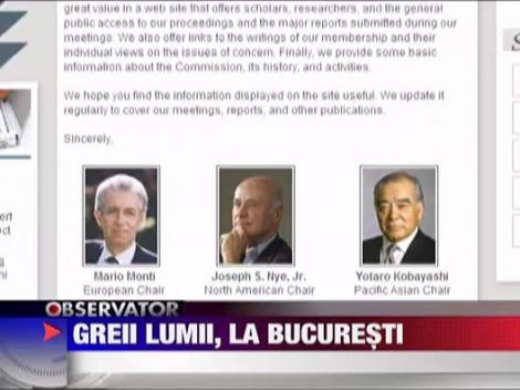 Greii lumii, la Bucuresti