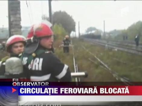Circulatie feroviera blocata intre Bucuresti si Suceava