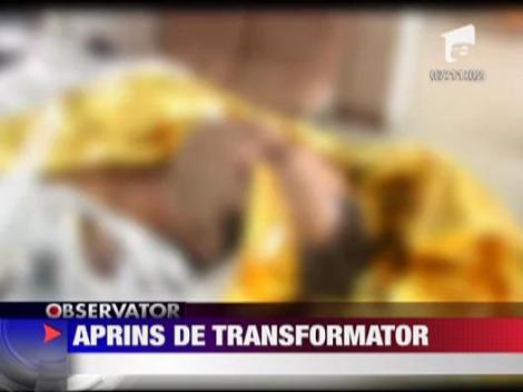 Barbat electrocutat de un transformator