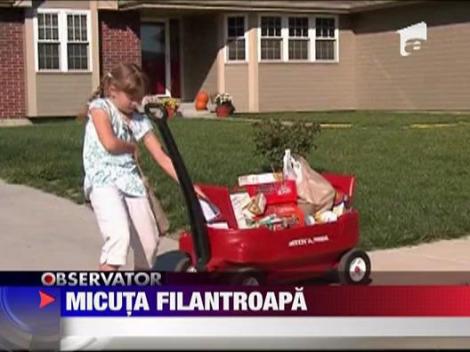 Micuta filantroapa! Gesturi caritabile la 8 ani