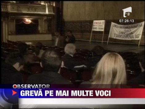 Greva la Opera Nationala Romana din Cluj