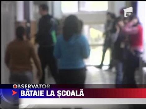 Bataie la scoala