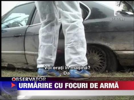 Urmarire cu focuri de arma in Constanta