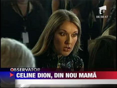Celine Dion, din nou mama