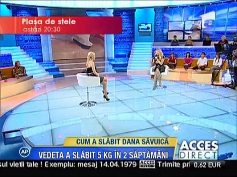 Cum a slabit Dana Savuica 5 kg in 2 saptamani