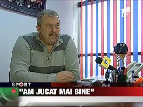 Duckadam: "Am jucat bine! Nu e un complex"