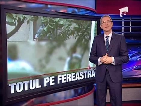 Vindea droguri direct pe fereastra