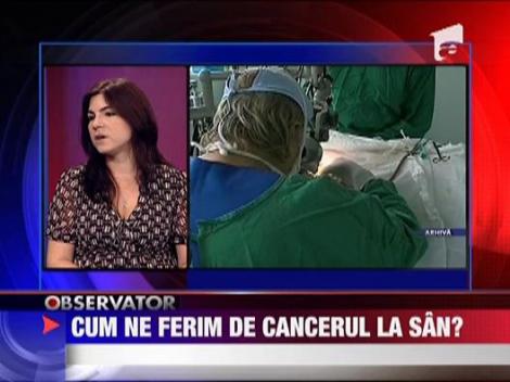 Cum ne ferim de canterul la san