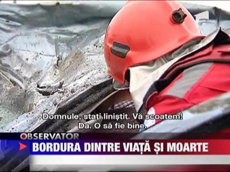 Bordura dintre viata si moarte! Pericol pe DN1