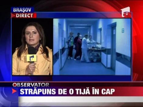 O tija i-a strapuns capul