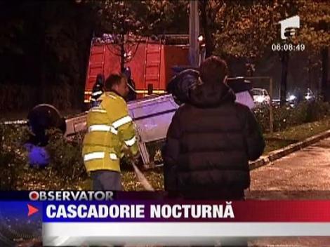 Accident spectaculos in Bucuresti