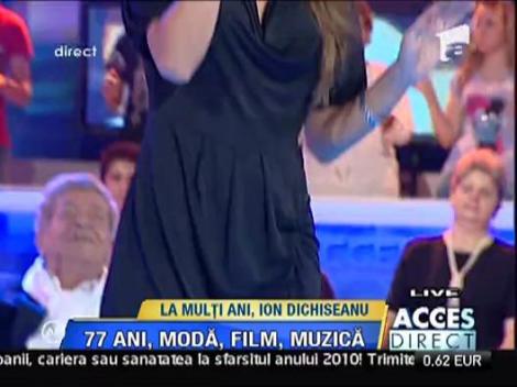 Ioana Dichiseanu a cantat la Acces Direct