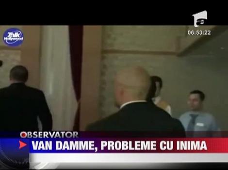 Van Damme, probleme cu inima