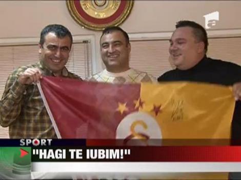 FanClubul Galatasaray: "Hagi te iubim"