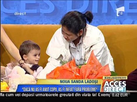 Sanda Ladosi a vorbit cu drag despre copiii ei