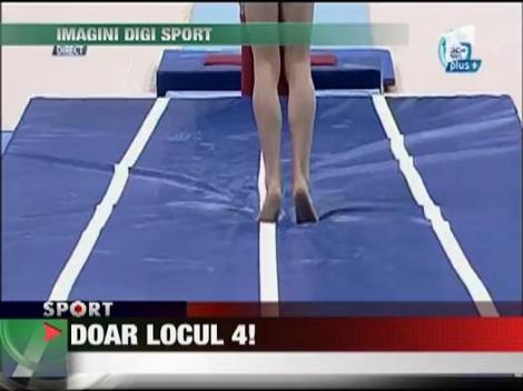 Doar locul 4 la mondialele de gimnastica