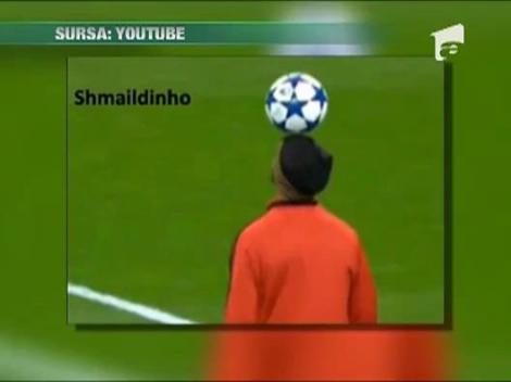 VIDEO! Ronaldiho si C. Ronaldo si-au etalat ultimele trucuri in materie de jonglerii