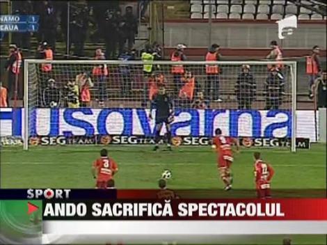 Andone sacrifica spectacolul
