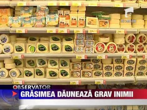 Felicia: Grasimea dauneaza grav inimii