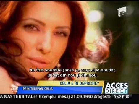 Celia este in depresie dupa despartirea de iubitul turc