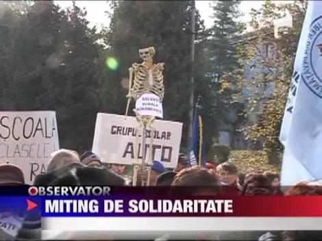 Miting de solidaritate